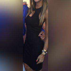 Black key hole cut out dress - sz. Small (Lightly used)